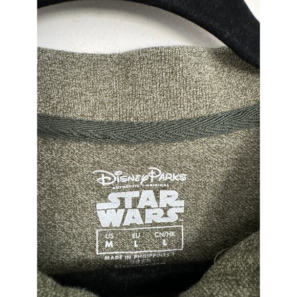 Disney Parks Mandolorian Polo Shirt Size Medium Embroidered - Picture 2 of 4